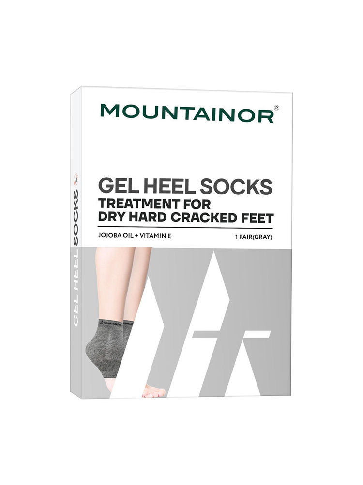 Mountainor Silicone Gel Heel Foot Socks For Dry Hard Cracked Heels, Baby Soft Feet Repair Pad-image-5