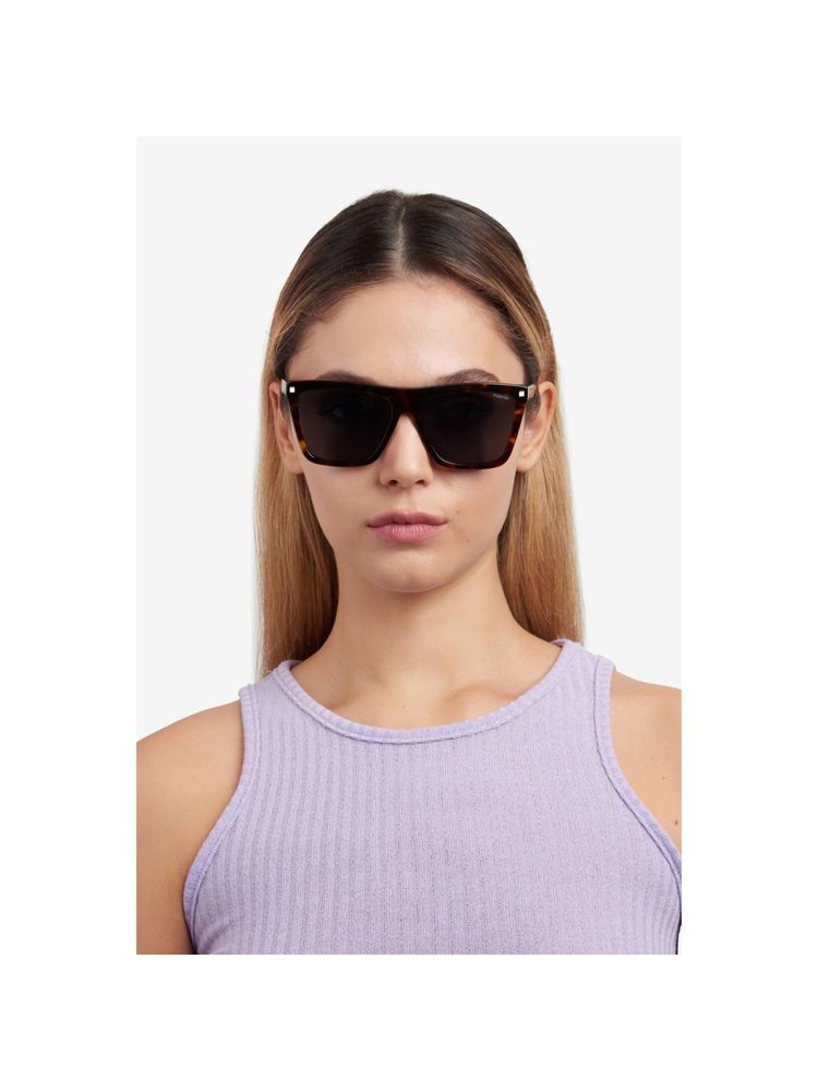 Polaroid Women Grey Rectangle Full Rim Uv Protection Sunglass-20677708656M9 (56)-picture-11