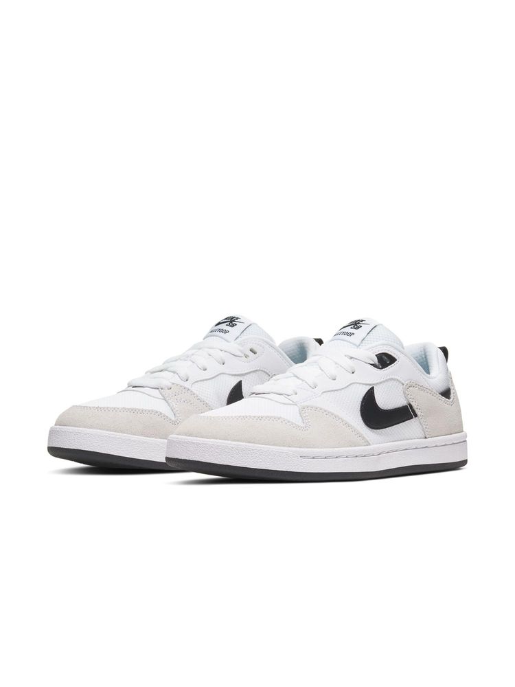 Nike Womens Sb Alleyoop Skateboarding Shoes - CQ0369-100 - White-image-37