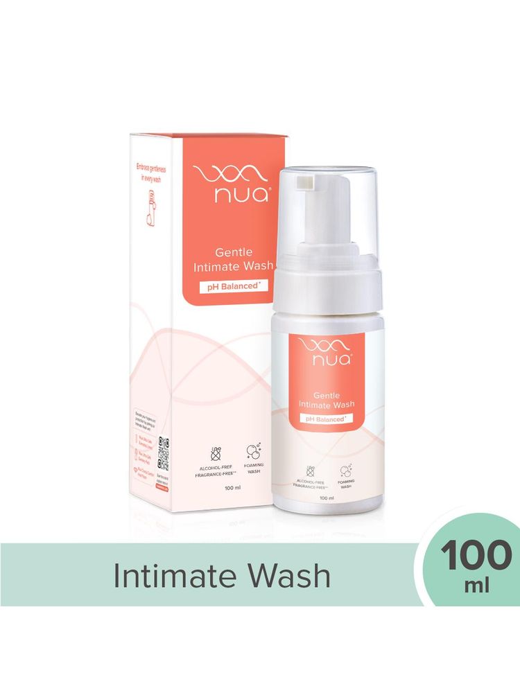 Nua Foaming Intimate Wash with Aloe Vera + Lactic Acid