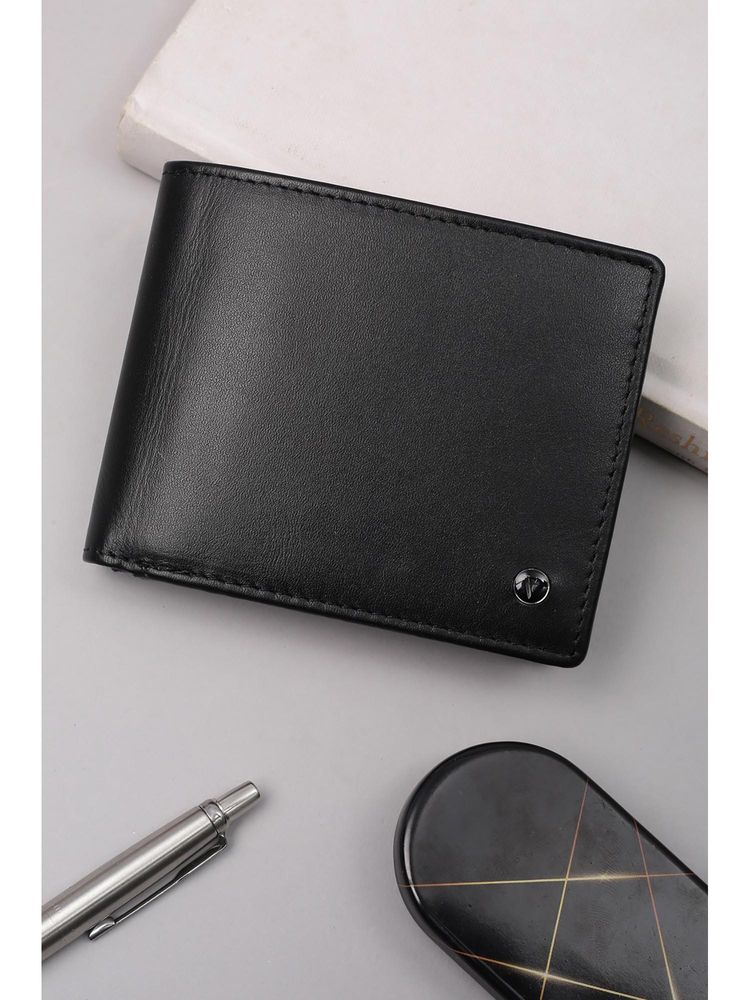 Van Heusen Men Black Leather Wallet-picture-15