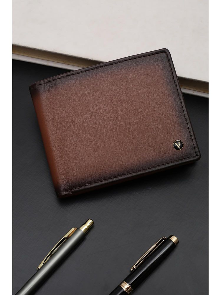Van Heusen Men Brown Leather Wallet-picture-31