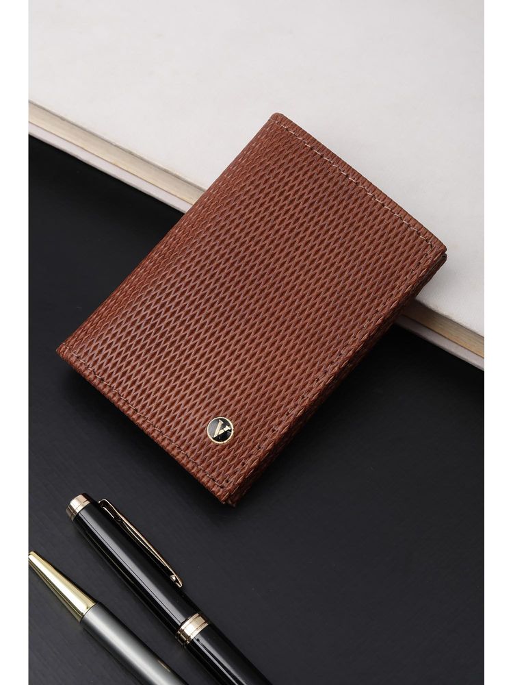 Van Heusen Men Brown Genuine Leather Wallet-picture-16
