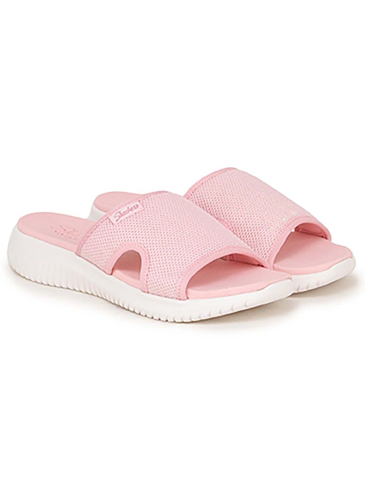 SKECHERS Women Pink Ultra Flex Sandals-image-21