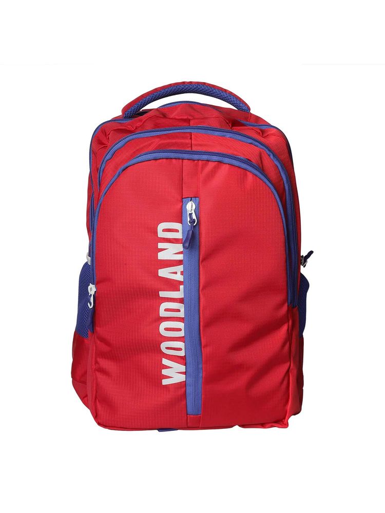 WOODLAND Unisex Red Colorblock Bagpack-picture-26