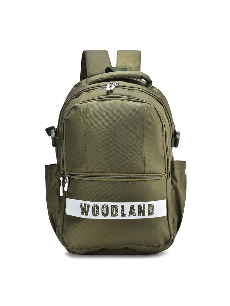 WOODLAND Unisex Olive Solid Bagpack-picture-14