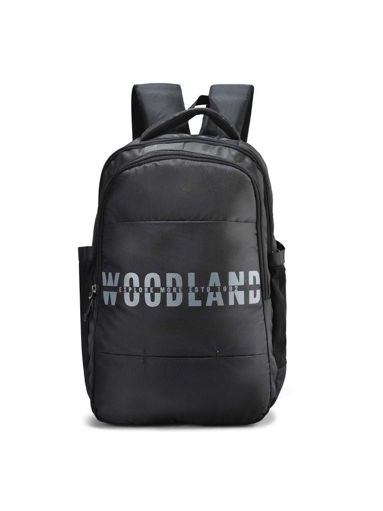 WOODLAND Unisex Black Bagpack-picture-25