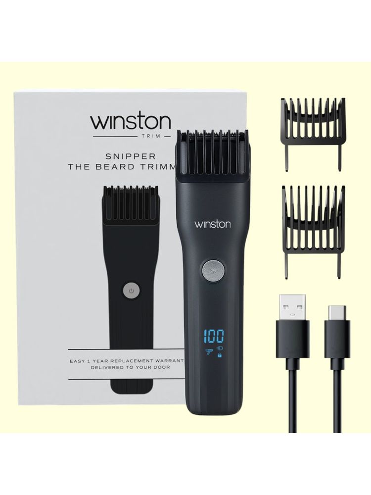 Winston Mens Snipper Beard Trimmer With 2 Beard Combs-picture-25