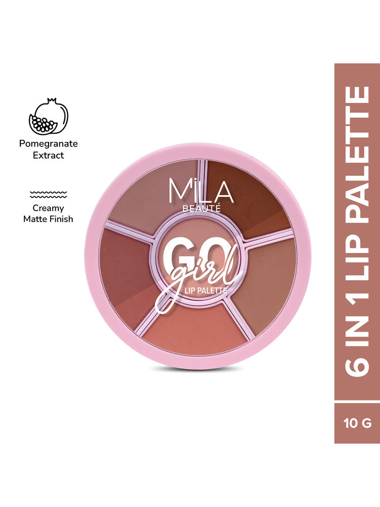 mila beauté Mila Beaute Go Girl Lip Palette With Hyaluronic Acid & Pomegranate Extract-picture-19