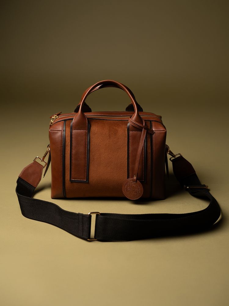 Theater Women Boulder Tan Crossbody Bag-image-5
