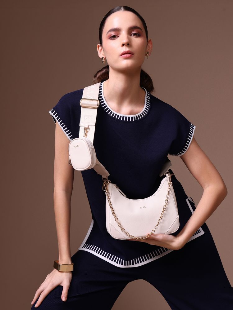 kazo fashion Kazo Off White Elsa Sling Bag (S)-picture-17