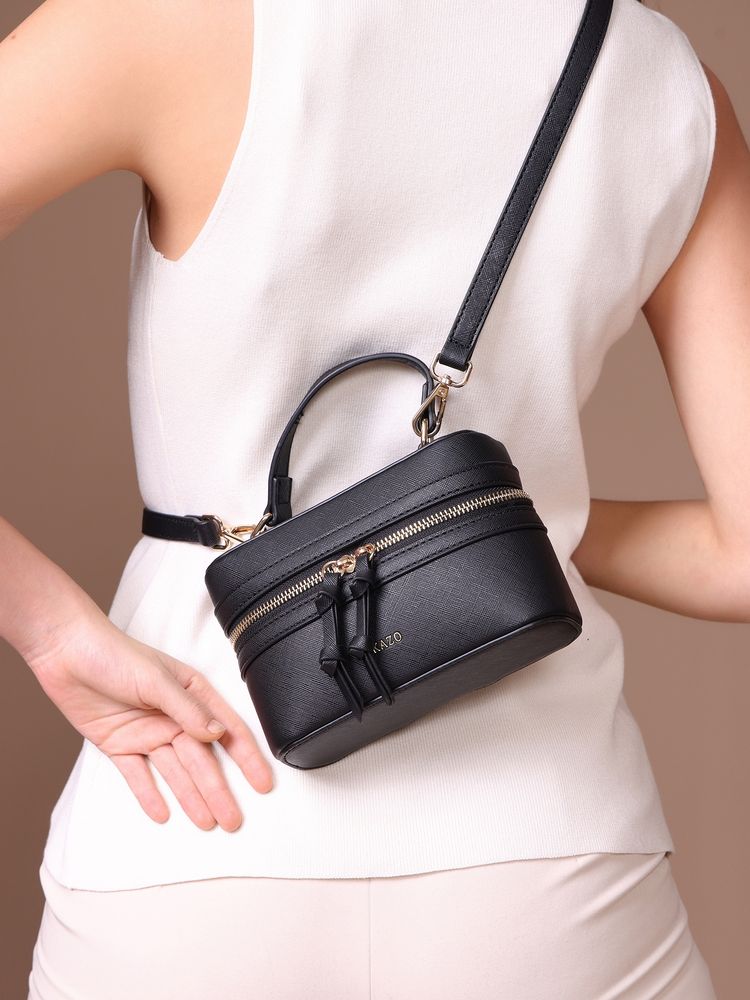 kazo fashion Kazo Black Zuko Sling Bag (S)-picture-16
