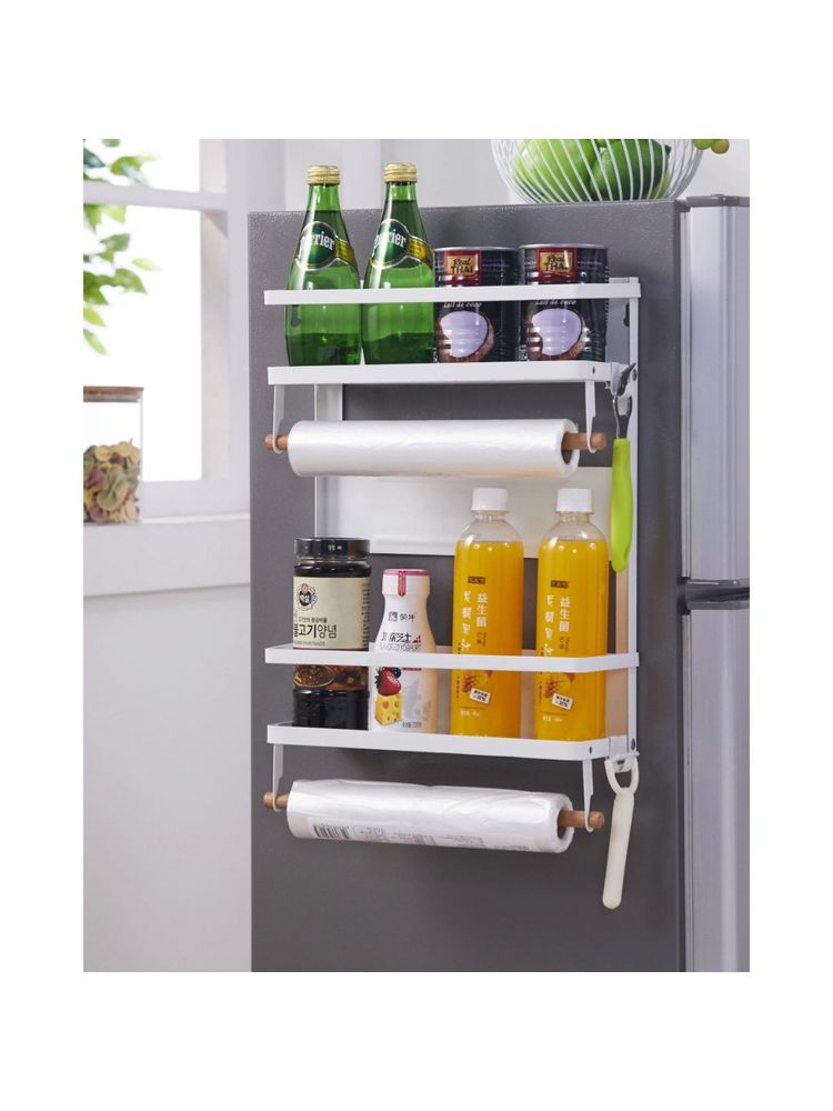 ARHAT ORGANIZERS Double Shelf Magnetic Storage-image-0