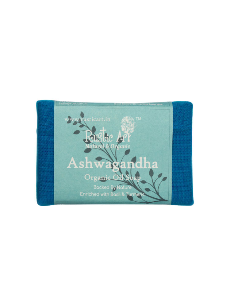 Rustic Art Ashwagandha Organic Oil Soap-picture-25