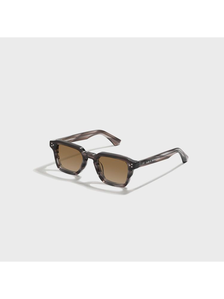 SAM AND MARSHALL Marco Acetate Polarized 400Uv Protection Brown Lens Sunglasses-image-40