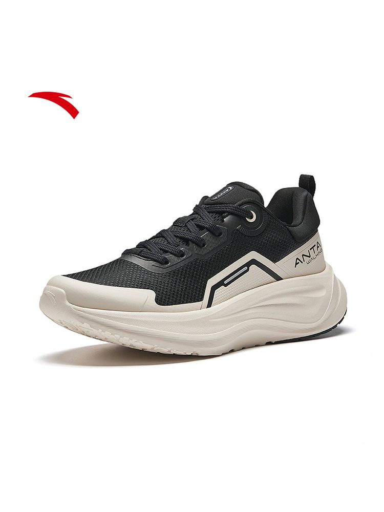 ANTA Women Black Running Shoes A-FLASHFOAM Cushioning Joy Path SS-image-37