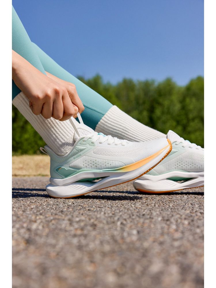 ANTA Women White Running Shoes A-FLASHFOAM Cushioning FLASHLITE COOL-image-5