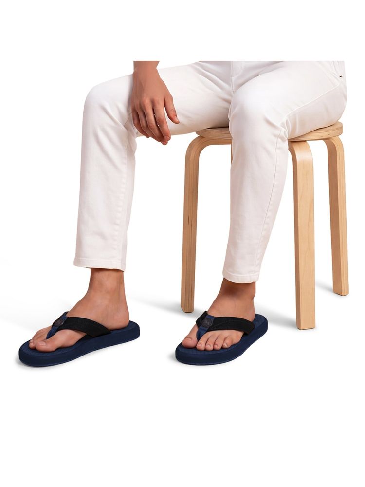 neemans Neeman's Unisex Eco Flips 2.0 Orthopedic Flipflops - Navy Blue-picture-40