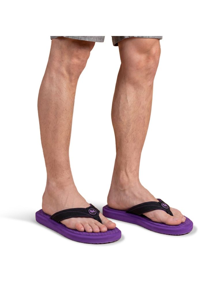 neemans Neeman's Unisex Eco Flips 2.0 Orthopedic Flipflops - Purple-picture-37