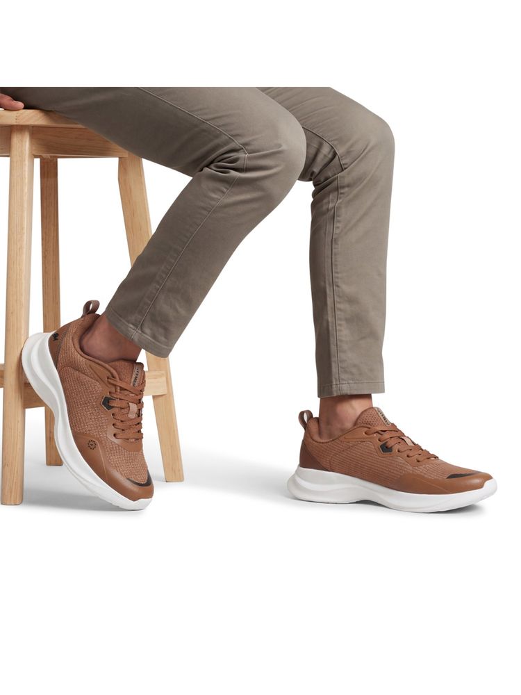 Neeman's Grid Rush Sneakers for Unisex - Brown-image-30