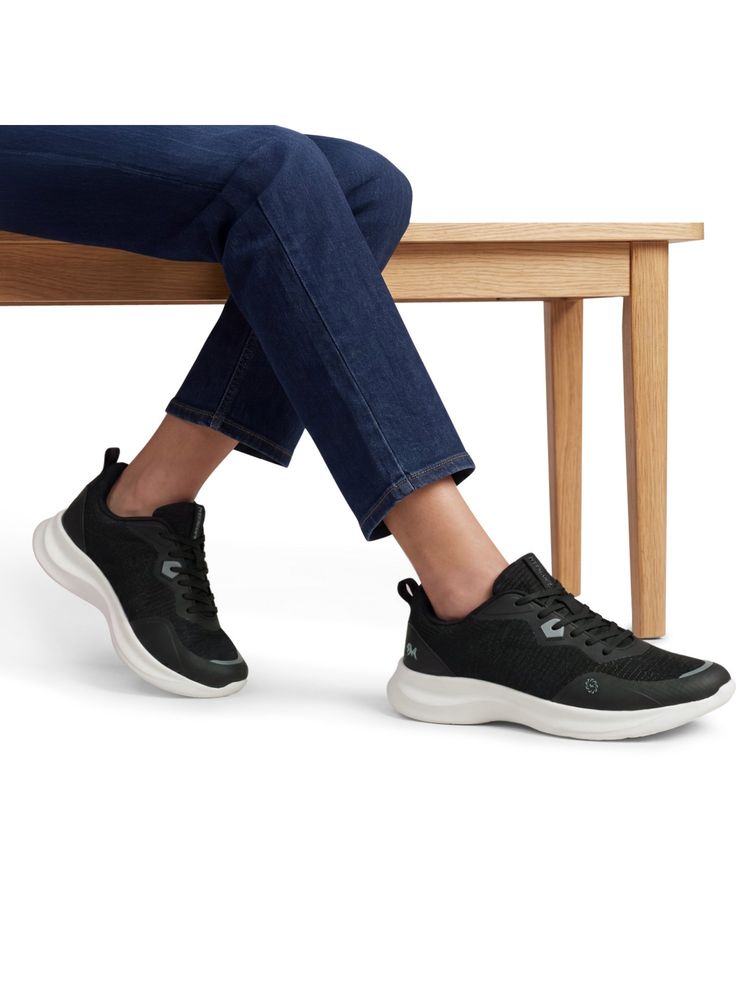 neemans Neeman's Grid Rush Sneakers for Unisex - Black-picture-17