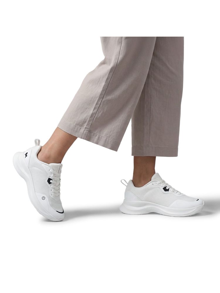 neemans Neeman's Grid Rush Sneakers for Unisex - White-picture-11