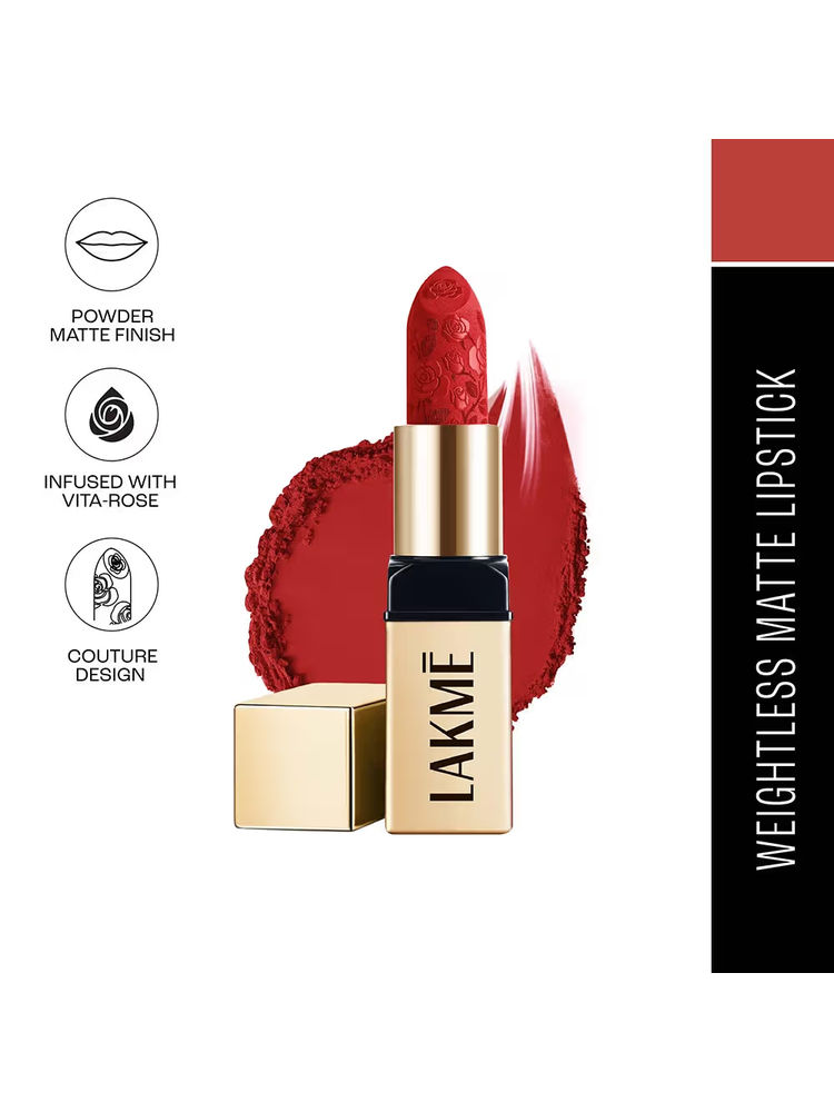 Lakme Rouge Bloom Powder Matte Lipstick-image-39