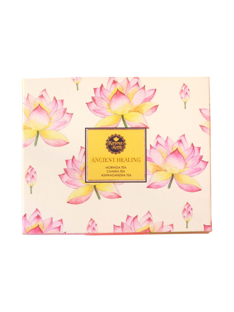 Karma Kettle Ancient Healing Collection Gift Box - Green Tea Bags-picture-22