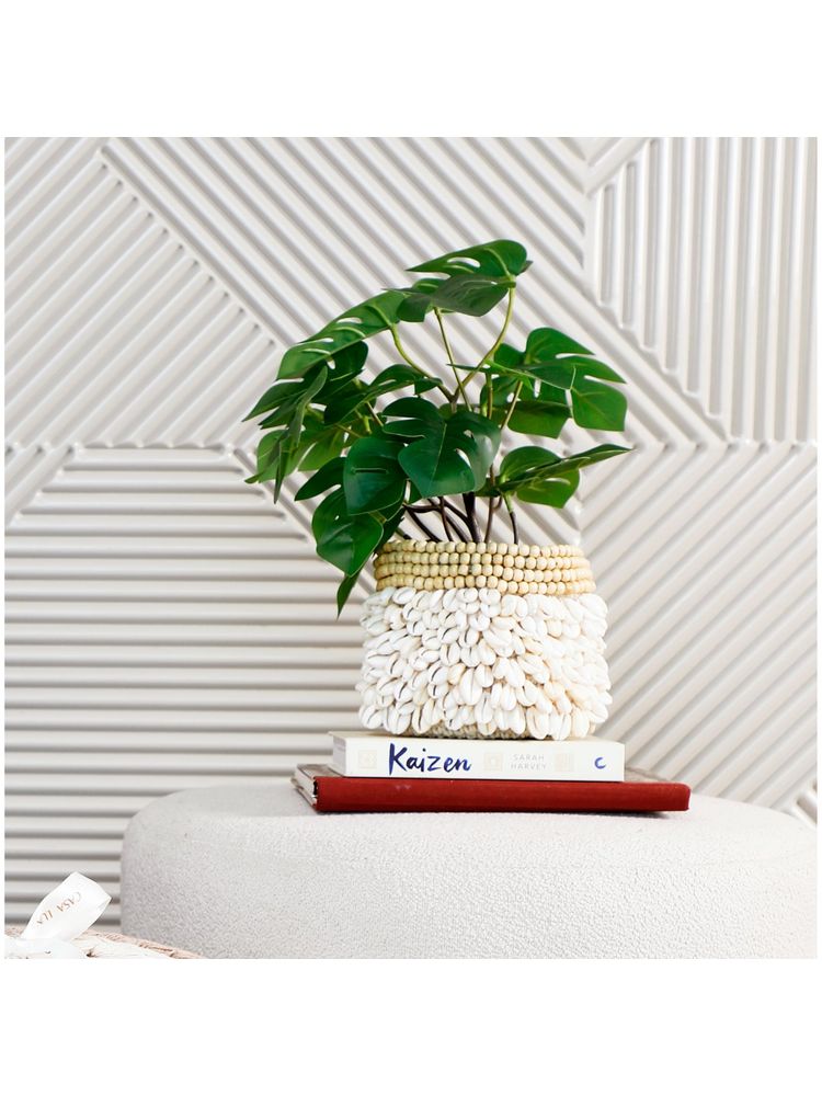 Casa Luna Decor Crochet Shell Multipurpose Basket-image-5