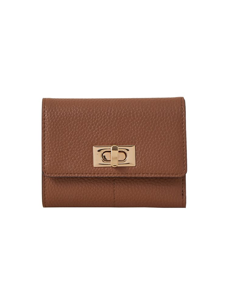 Accessorize London Womens Faux Leather Small Twistlock Purse-image-39