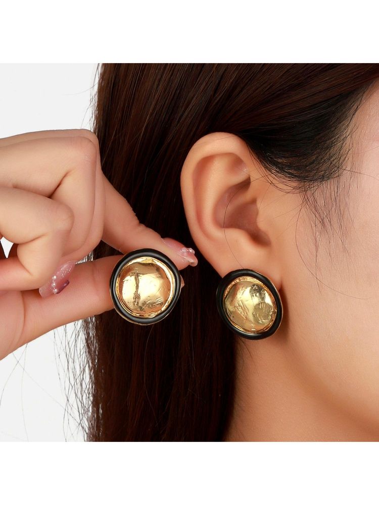 Salty Radiant Majesty Stud Earrings-image-32