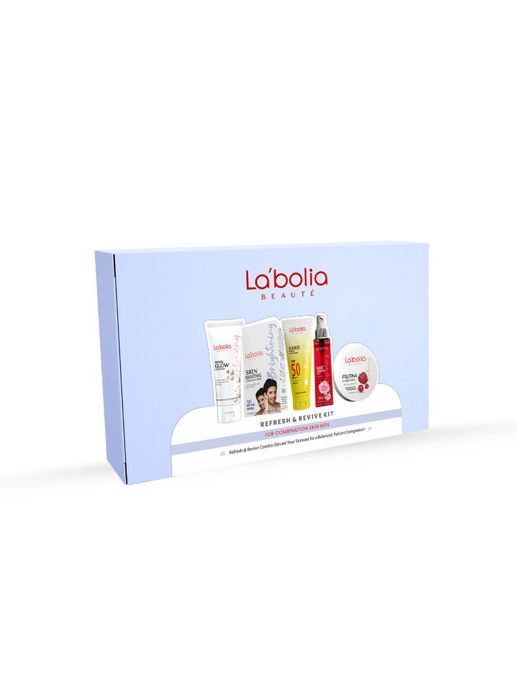 Labolia Beaute Refresh & Revive Kit For Combination Skin Men - Fresh & Even Skin Tone-image-7