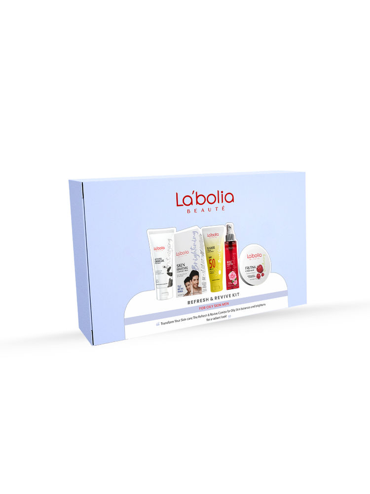 Labolia Beaute Refresh & Revive Kit For Oily Skin Men - Oil Control & Clear Complexion-image-15