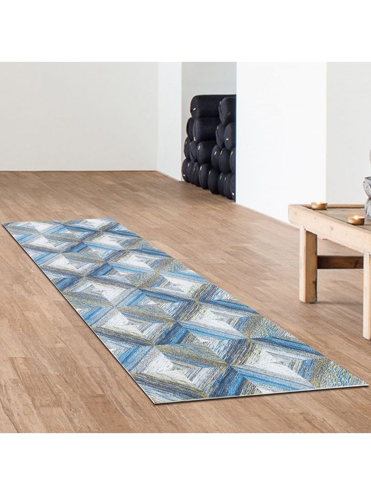 OBSESSIONS Printed Yoga Mat with Carrying Strap Multi-Color-image-27