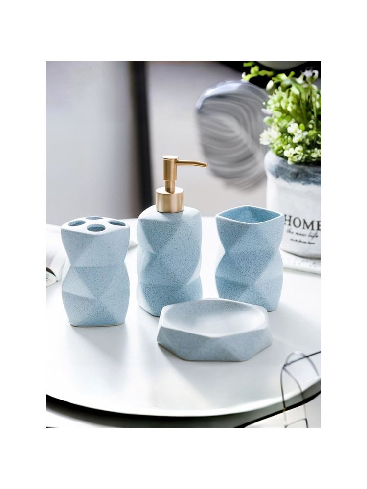 UMAI Set Of Soap Dispenser 4Pcs- Blue-image-19
