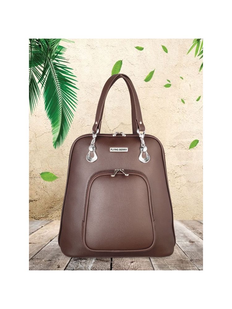 FLYING BERRY Womens Brown Backpack-picture-23