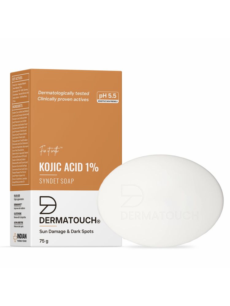 Dermatouch Kojic Acid 1% Soap With Glutathione