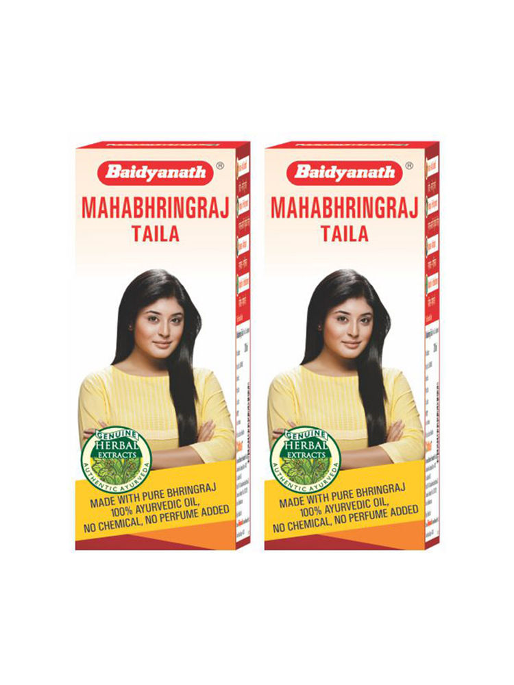 Baidyanath Maha bhringraj Hair Oil - Pack Of 2
