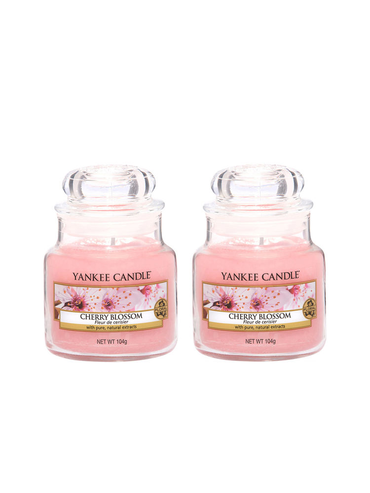Yankee Candle Classic Jar Cherry Blossom Scented Candles - Pack of 2-image-10