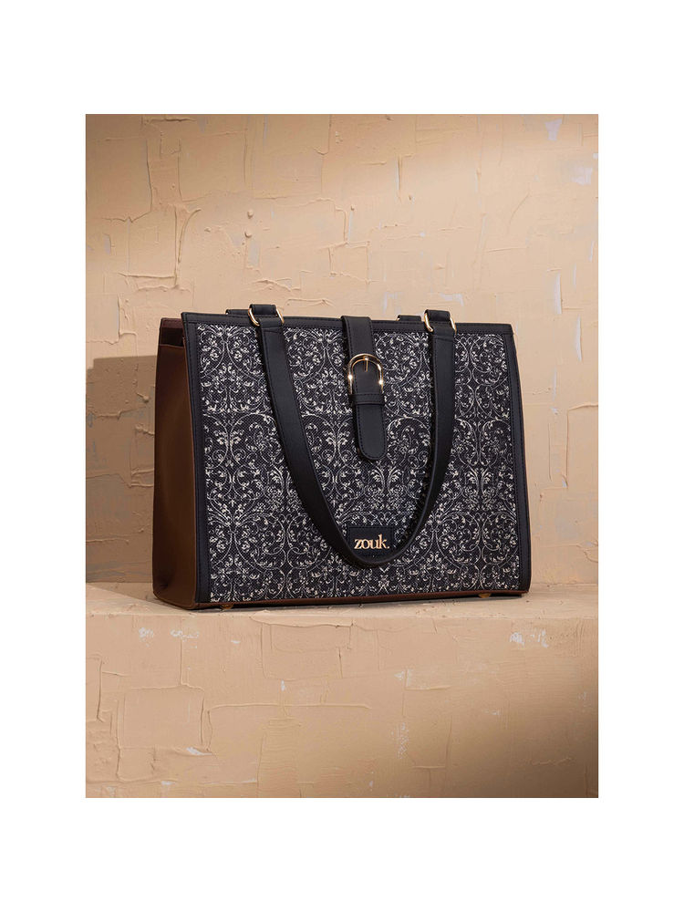 Zouk Rhea Kapoor Office Bag - Lattice Lace-picture-15