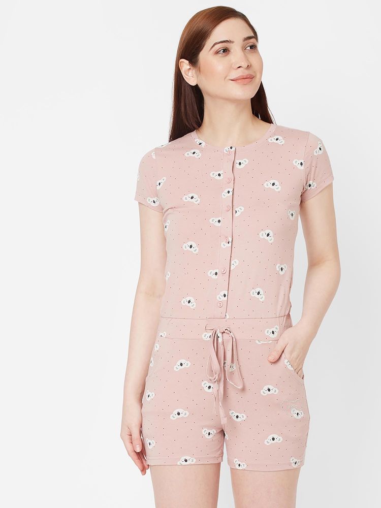 Sweet Dreams Women Polka Print Jump Suit-picture-14