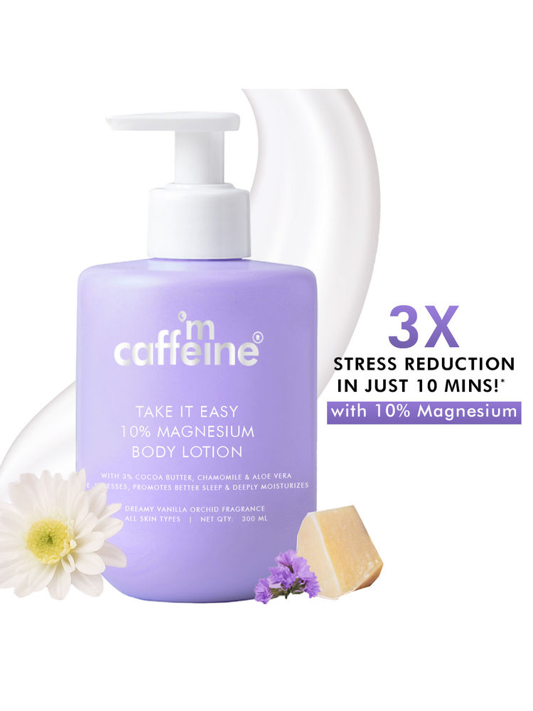 Mcaffeine 10% Magnesium Body Lotion, 3X Instant Stress Reduction Vanilla Betters Sleep & Relaxes-picture-27