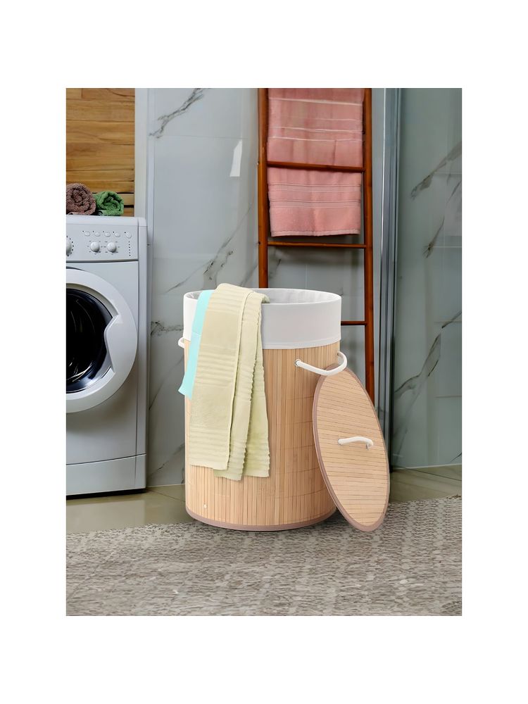 The Better Home Brown Laundry Baskets with Lid