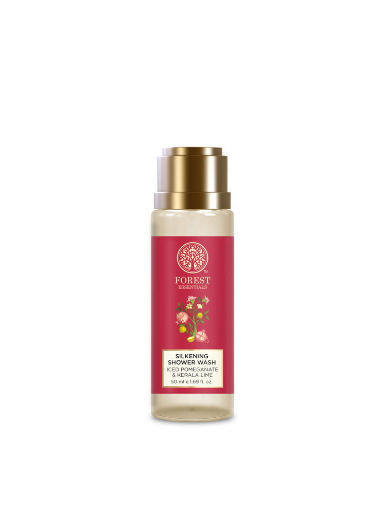 Forest Essentials Silkening Shower Wash - Iced Pomegranate With Fresh Kerala Lime-picture-23