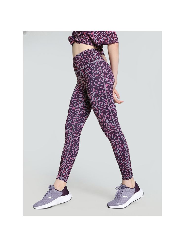 Puma Train Fav How 7/8 Womens Purple Tights-picture-23