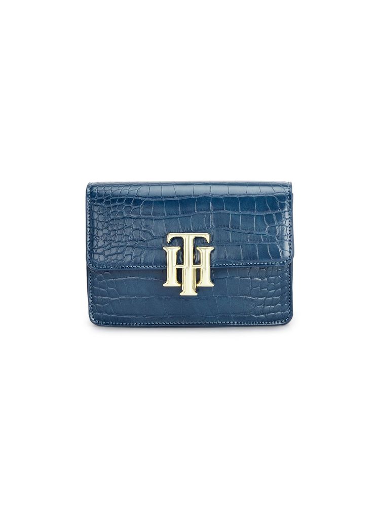 Tommy Hilfiger Katelyn Plus Womens Plain Sling Navy