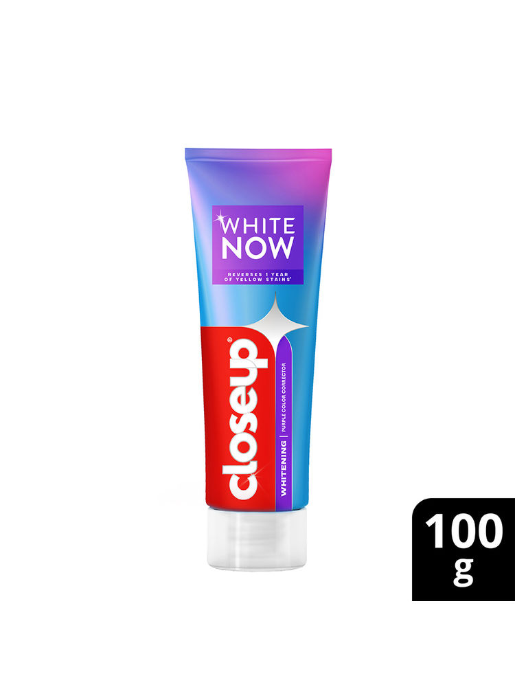 Close-Up White Now - Purple Color Corrector Toothpaste