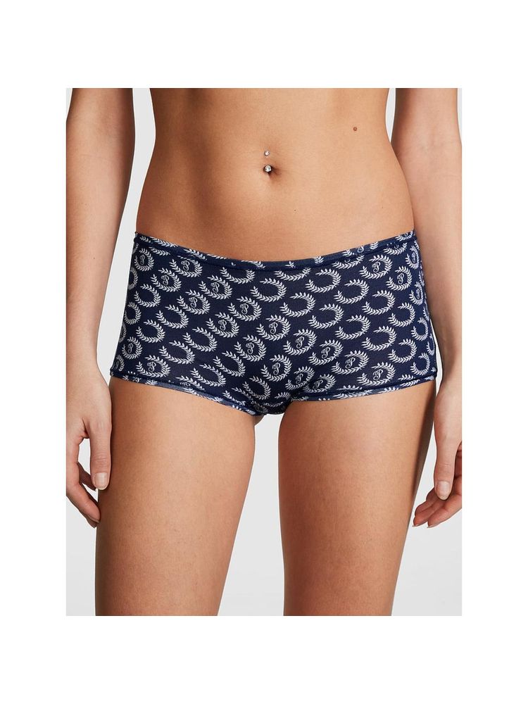 victoria's secret intimates Victoria's Secret PINK Cotton Boyshort Panty - Blue-picture-30
