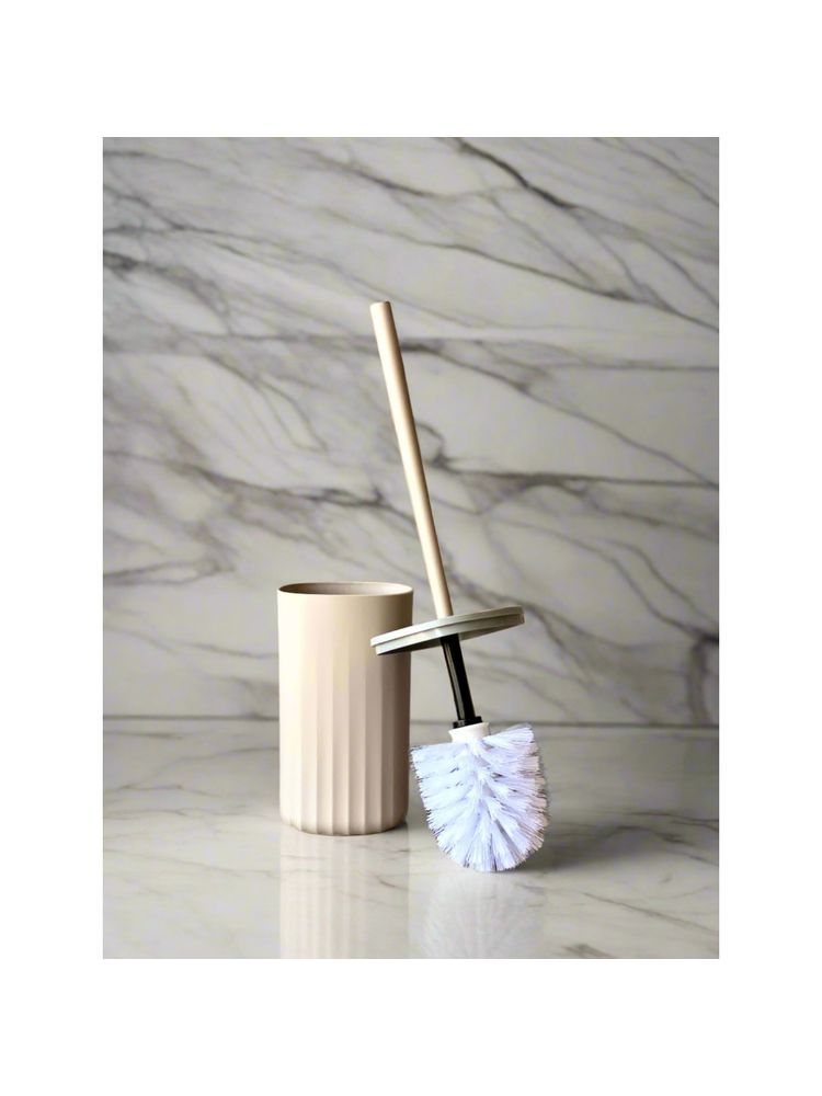 Mason Home Museo Toilet Brush with Holder - Beige (Set of 2)-picture-23