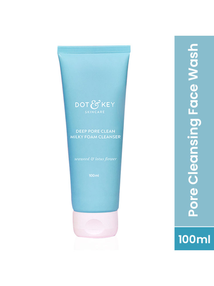 Dot & Key Deep Pore Clean Milky Foam Cleanser